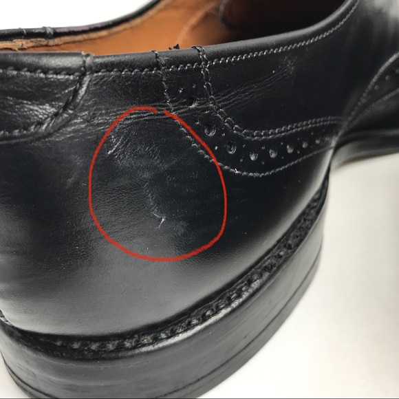 Allen Edmonds Chester Wingtip Oxford Black 11 A Narrow - Picture 13 of 13